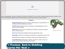 Tablet Screenshot of butterfly-guide.co.uk